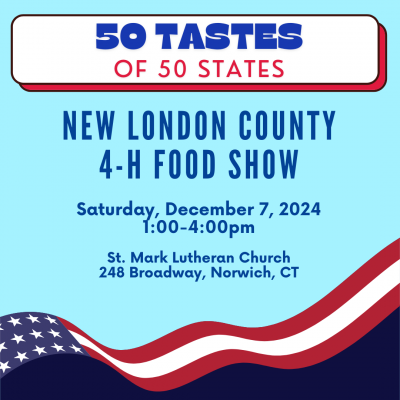 New London County 4-H Food show ad photo